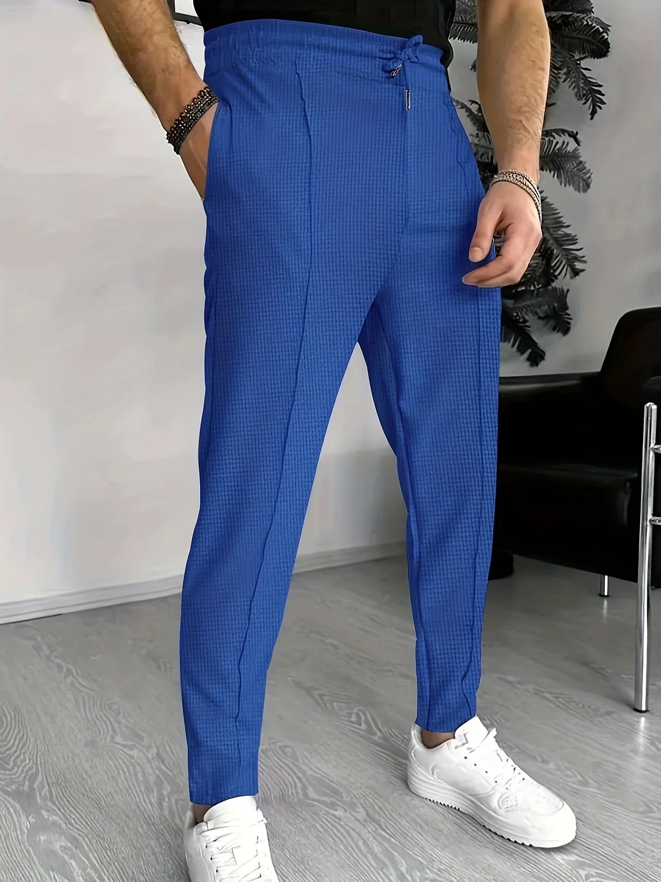 Christoph | Stilvolle karierte Slim-Fit-Hose