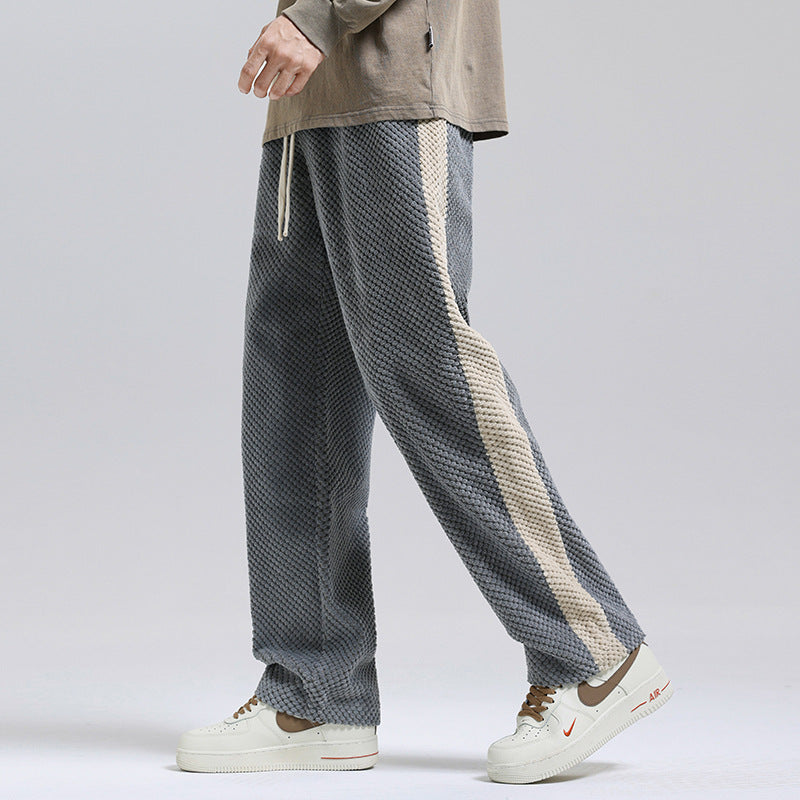 Dave | Lässige Relaxed-Fit Hose mit Streifen