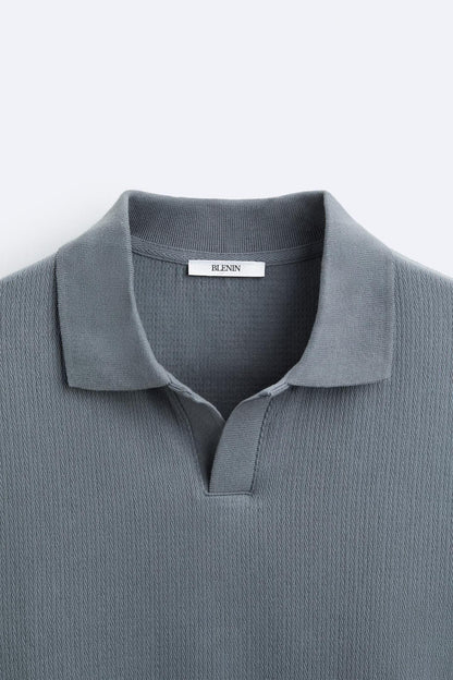Beiger Pullover mit Polokragen – Lässiger Stil mit Eleganz