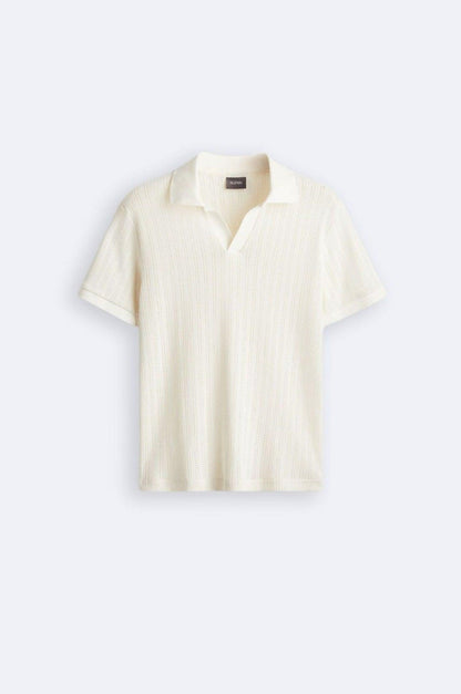 Stilvolles Strick-Poloshirt für einen eleganten Look