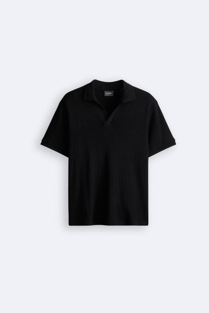 Stilvolles Strick-Poloshirt für einen eleganten Look