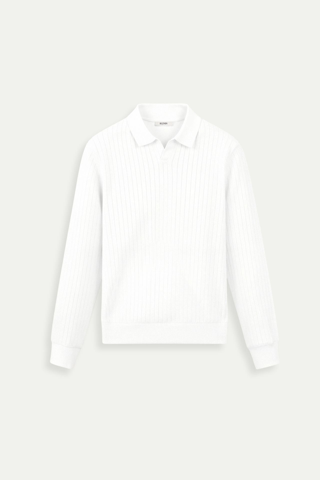 Minimalistisches Strick-Poloshirt | Eleganz & Komfort in Perfektion