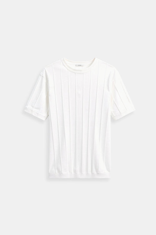 Old Money Classic Heavy O-Neck Striped T-Shirt