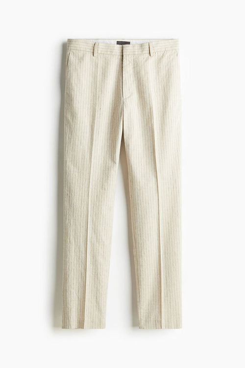 Herren-Anzughose mit Nadelstreifen – Eleganz im Old-Money-Stil