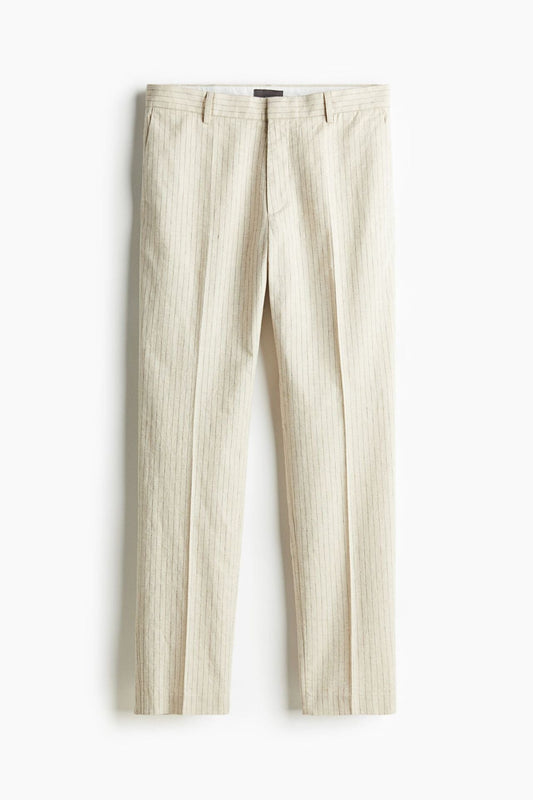 Herren-Anzughose mit Nadelstreifen – Eleganz im Old-Money-Stil