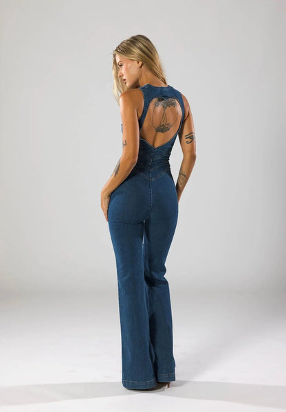 Emmie | Denim Jumpsuit
