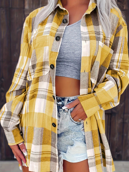 Sommerbluse mit langen Ärmeln für Damen