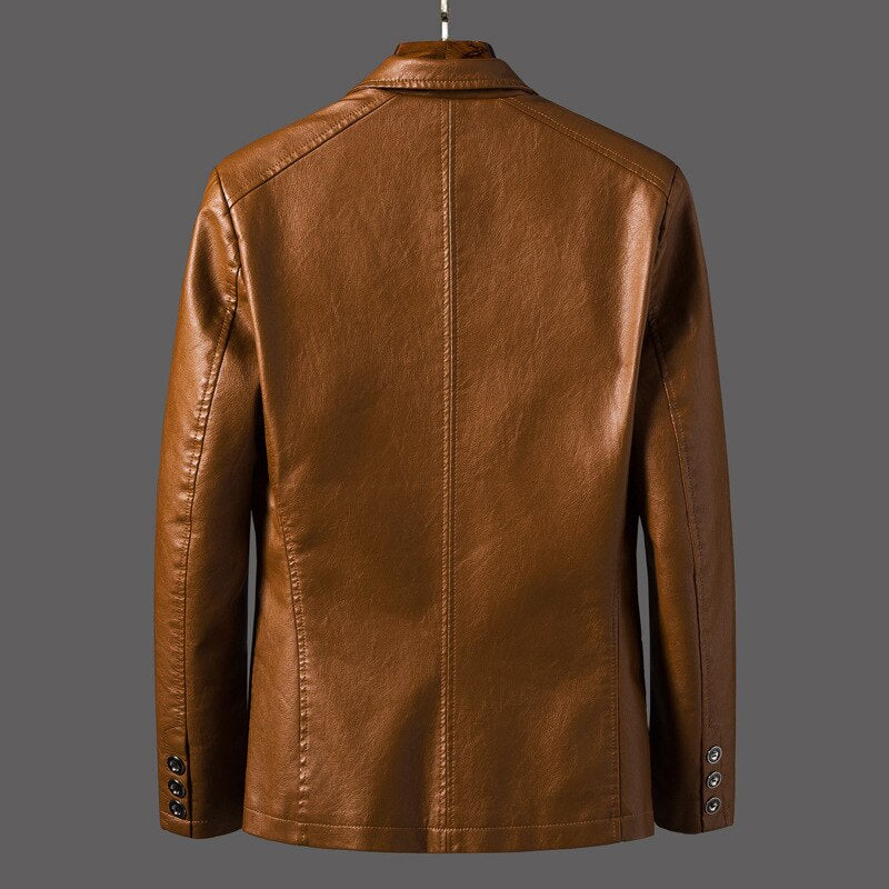 Carsten | Herren Lederblazer