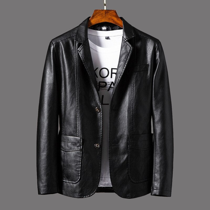 Carsten | Herren Lederblazer