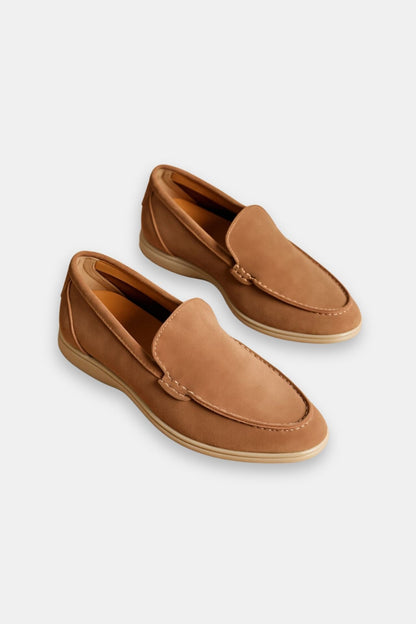 Beigefarbene Loafer – Stilvoll und Vielseitig