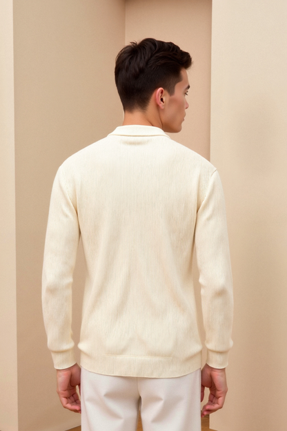 Elegante Minimalistische Strickjacke mit Reißverschluss | Stil & Komfort vereint