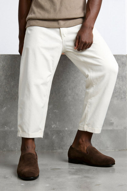 Braune Wildleder-Loafer – Eleganz und Komfort vereint
