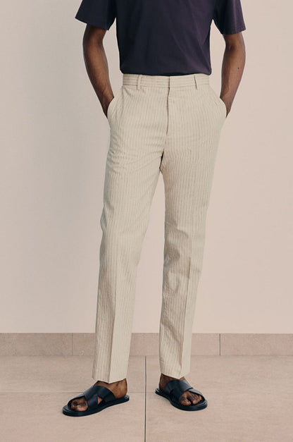 Herren-Anzughose mit Nadelstreifen – Eleganz im Old-Money-Stil