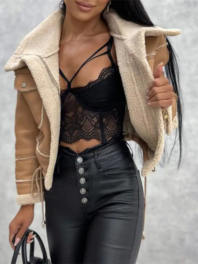 Dina | Kunstlederjacke