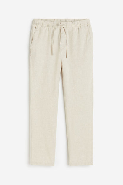 Herren-Casualhose mit Kordelzug – Minimalistischer Look in mehreren Farben