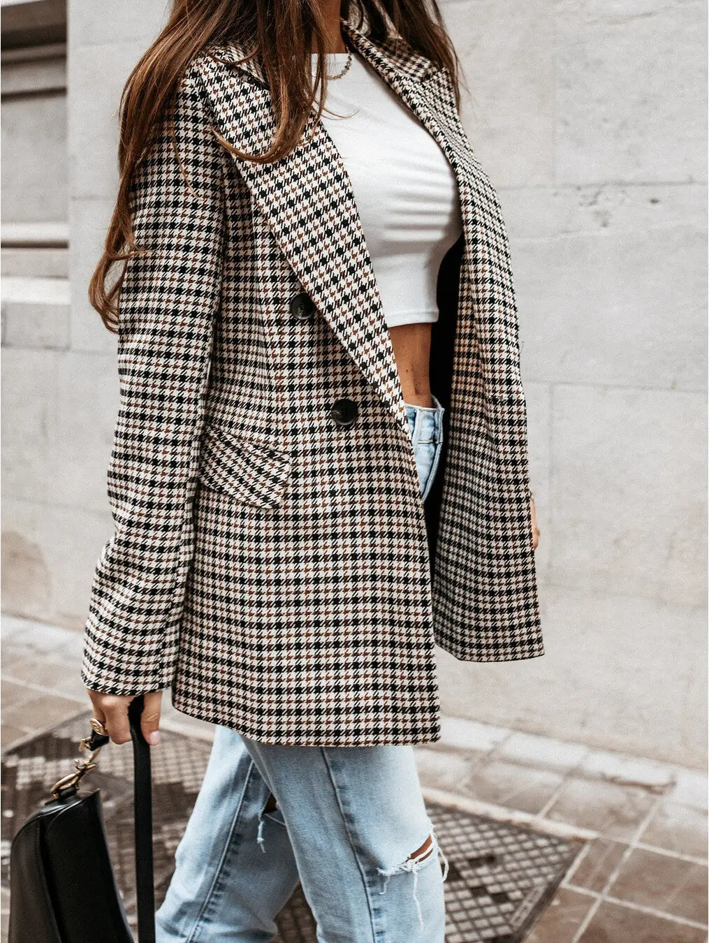 Karina | Karierter Blazer für Damen