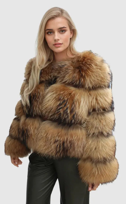 Dacy | Stilvoller Kunstfell-Jacke Zendoo.de