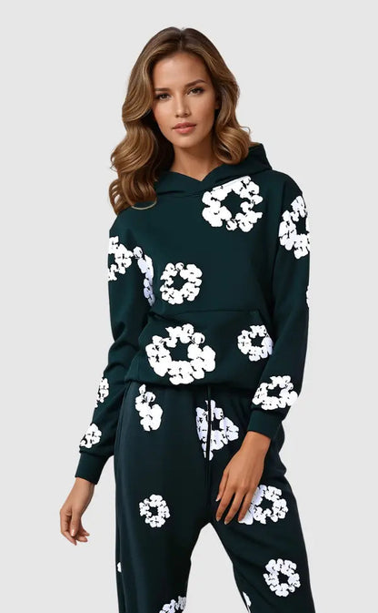 Blumen Tränen | Eleganter Tracksuit – Stilvolles Design für Komfort und Bewegungsfreiheit
