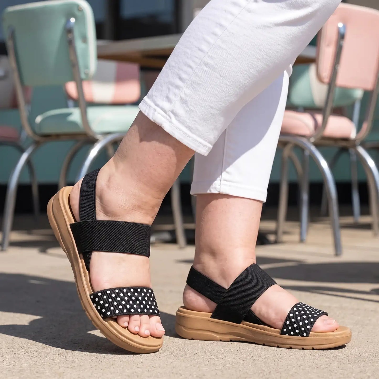 Mila™ | Leichte Stretch-Sandale für den ganzen Tag