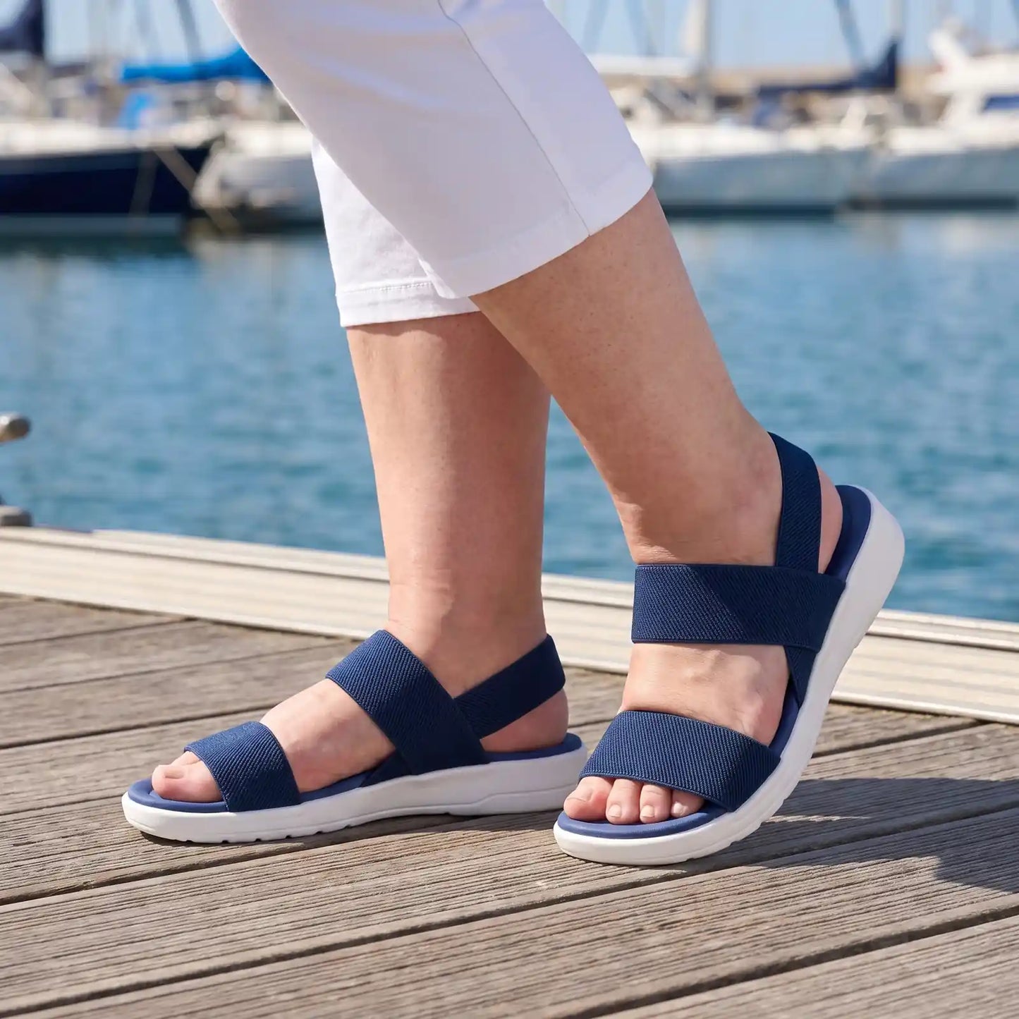 Mila™ | Leichte Stretch-Sandale für den ganzen Tag