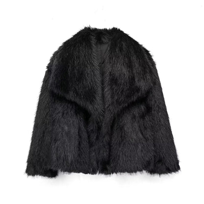 Macy | Luxuriöse Kunstfell-Jacke – Stilvoll, Kuschelig und Zeitlos Zendoo.de