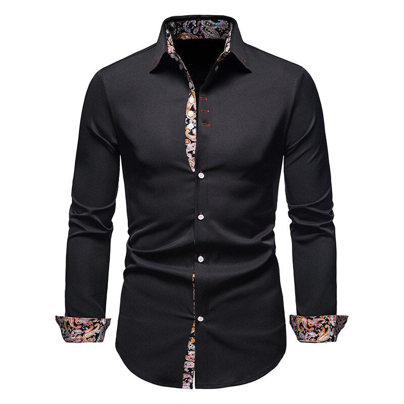 Magnus | Herren Hemd mit Paisley-Akzenten