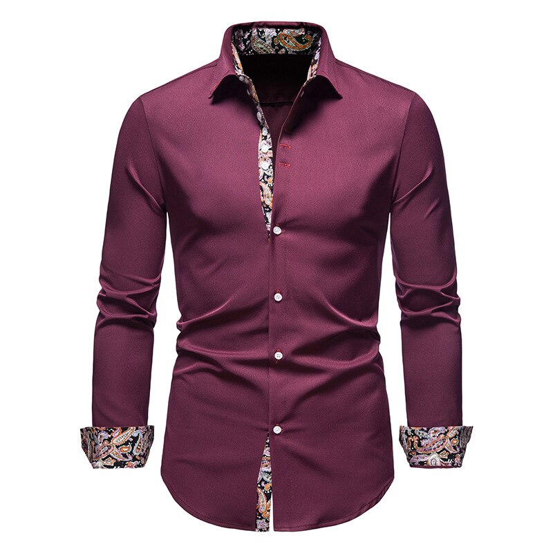 Magnus | Herren Hemd mit Paisley-Akzenten