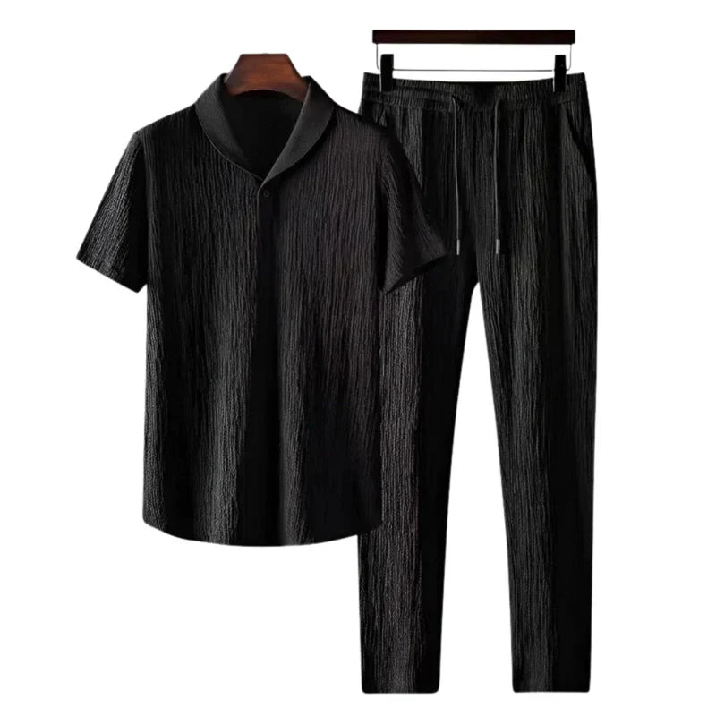 Herren Sommer Set aus Baumwolle – Polo & Hose im Old-Money Stil