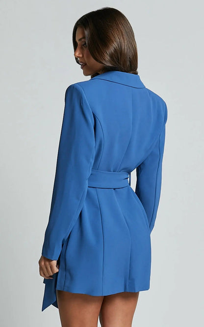 Dunja | Blazer-Kleid mit Gürtel für Damen