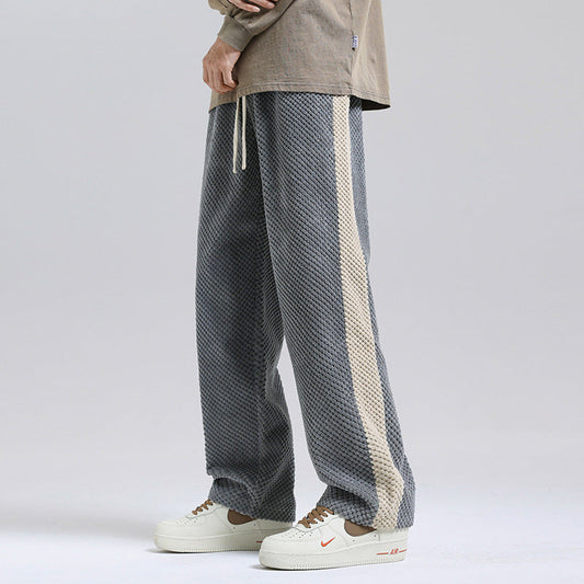 Dave | Lässige Relaxed-Fit Hose mit Streifen