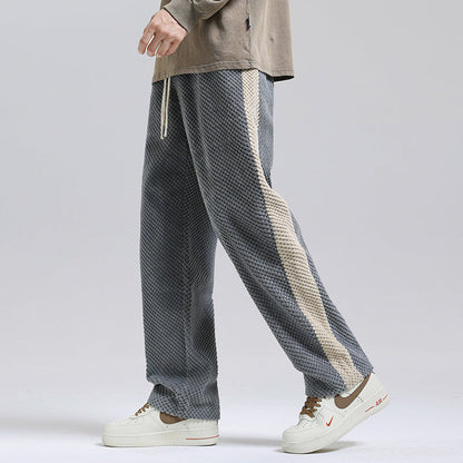 Dave | Lässige Relaxed-Fit Hose mit Streifen