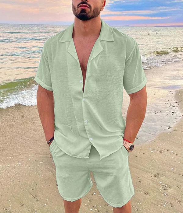 Elegantes Herren Sommer-Set mit Struktur | "Old Money" Stil