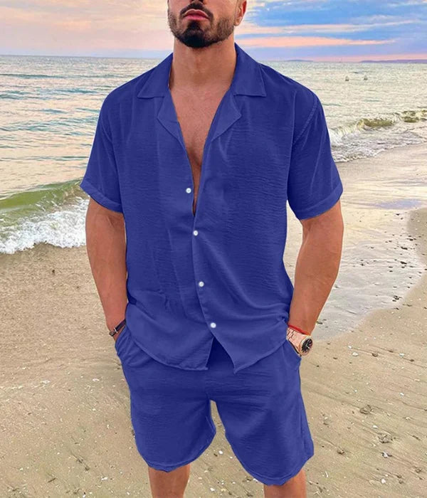 Elegantes Herren Sommer-Set mit Struktur | "Old Money" Stil