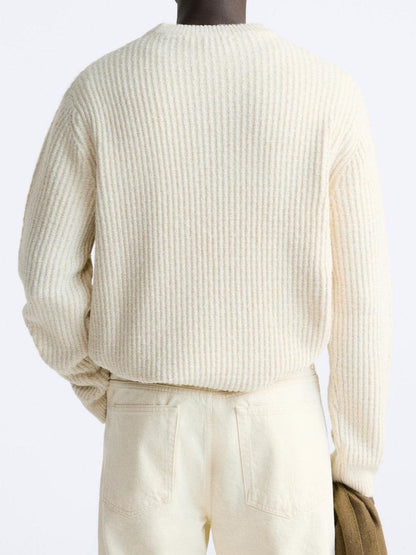 Klassischer Grobstrickpullover für maximalen Komfort