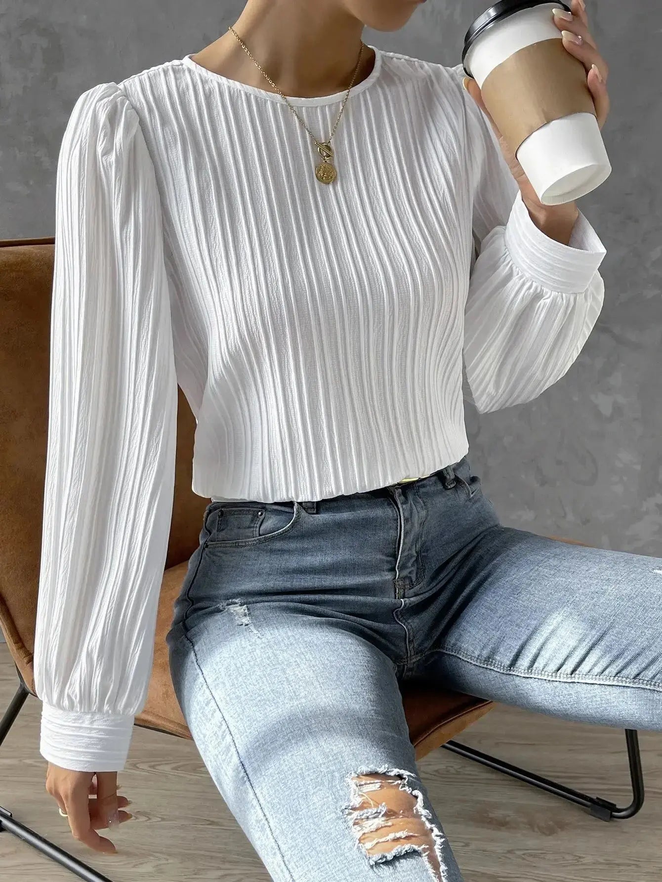 Emma | Zeitlos Elegante Bluse
