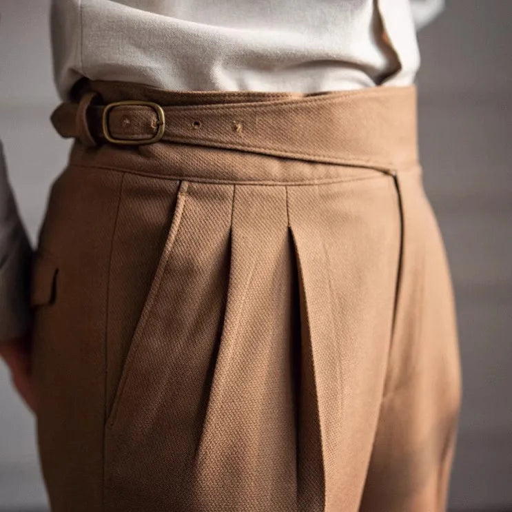 Giuseppe | La Dolce Vita Hose - Kaffee
