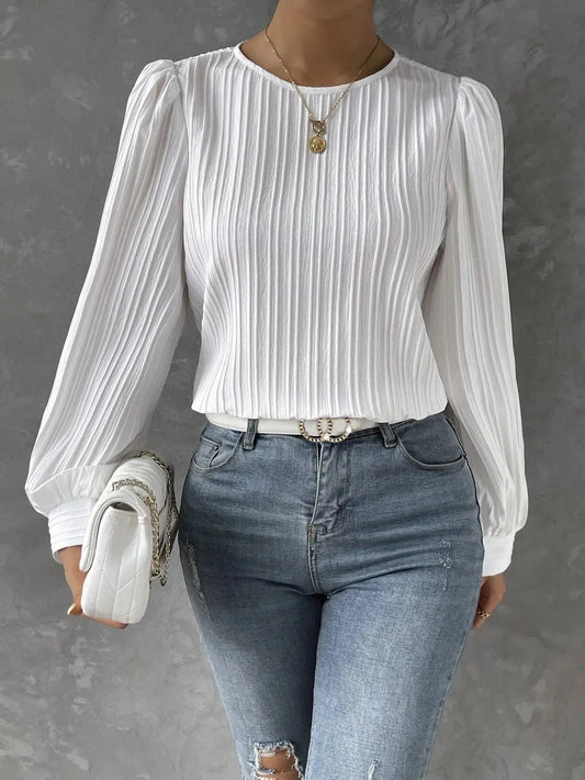 Emma | Zeitlos Elegante Bluse Zendoo.de