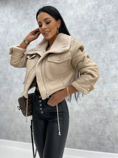 Dina | Kunstlederjacke
