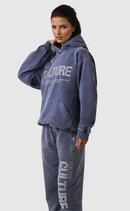 Sabina | Bequemer Hoodie mit Modernem Culture-Design – Stil und Komfort vereint
