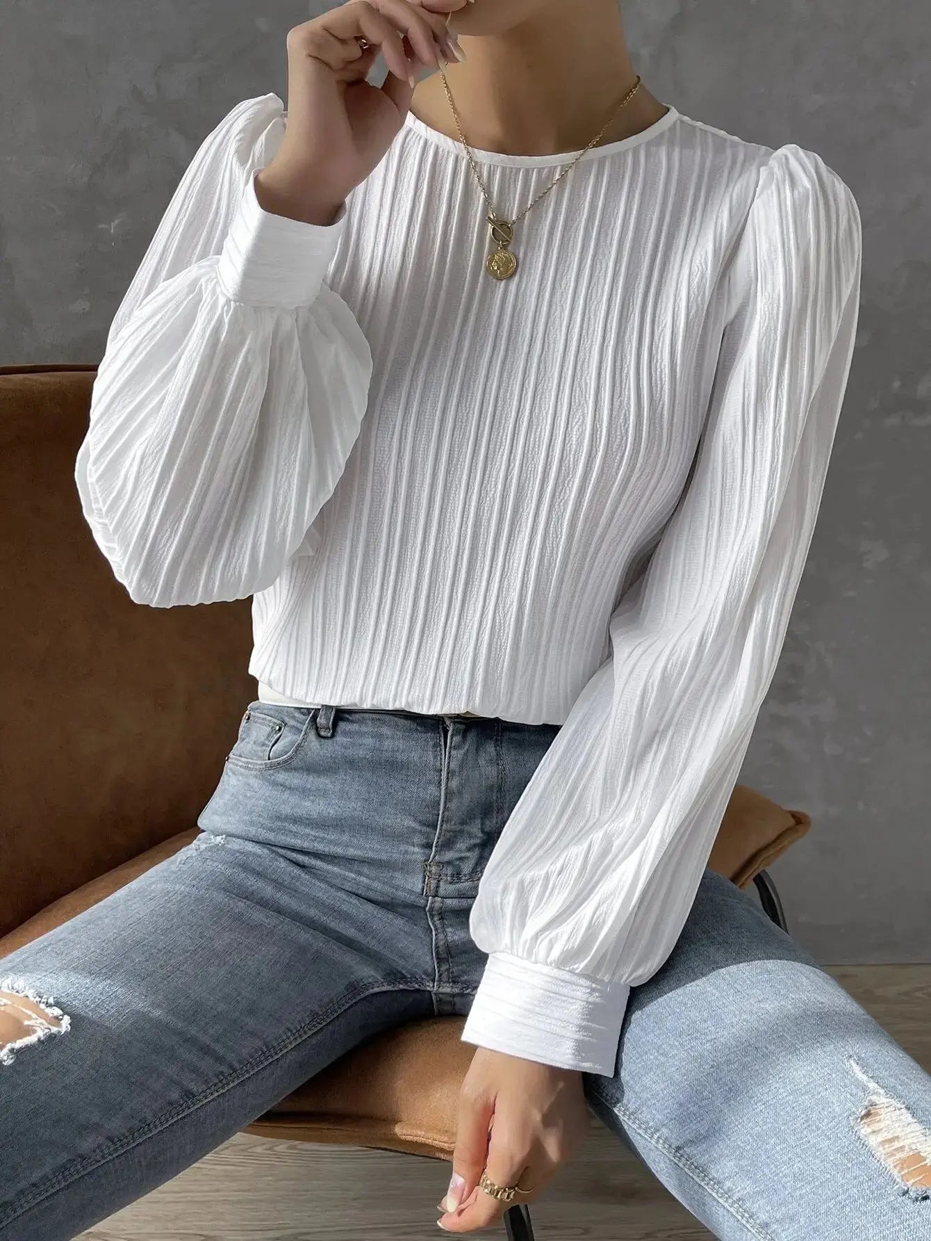 Emma | Zeitlos Elegante Bluse