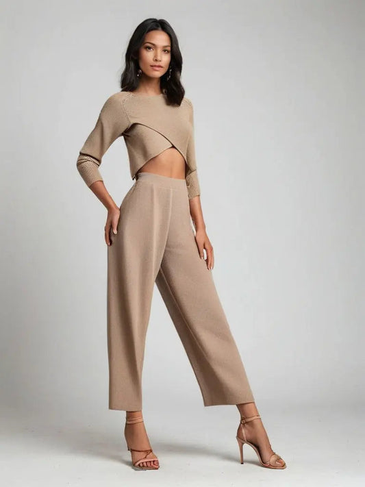 Aira | Dreiteiliges Bequemes Set – Stilvolle Eleganz und Höchster Komfort