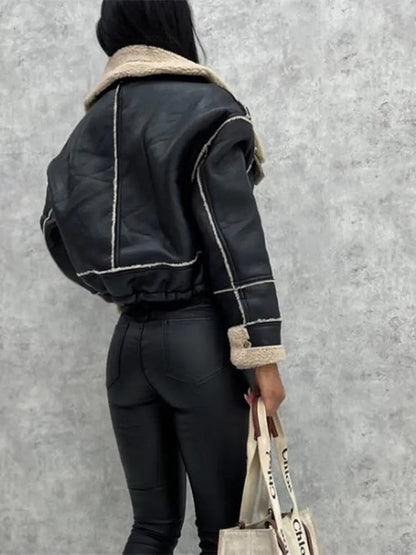 Dina | Kunstlederjacke