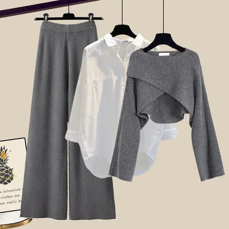 Aira | Dreiteiliges Bequemes Set – Stilvolle Eleganz und Höchster Komfort Zendoo.de