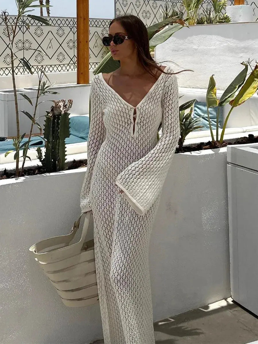 Lily | Weißes Sommerkleid