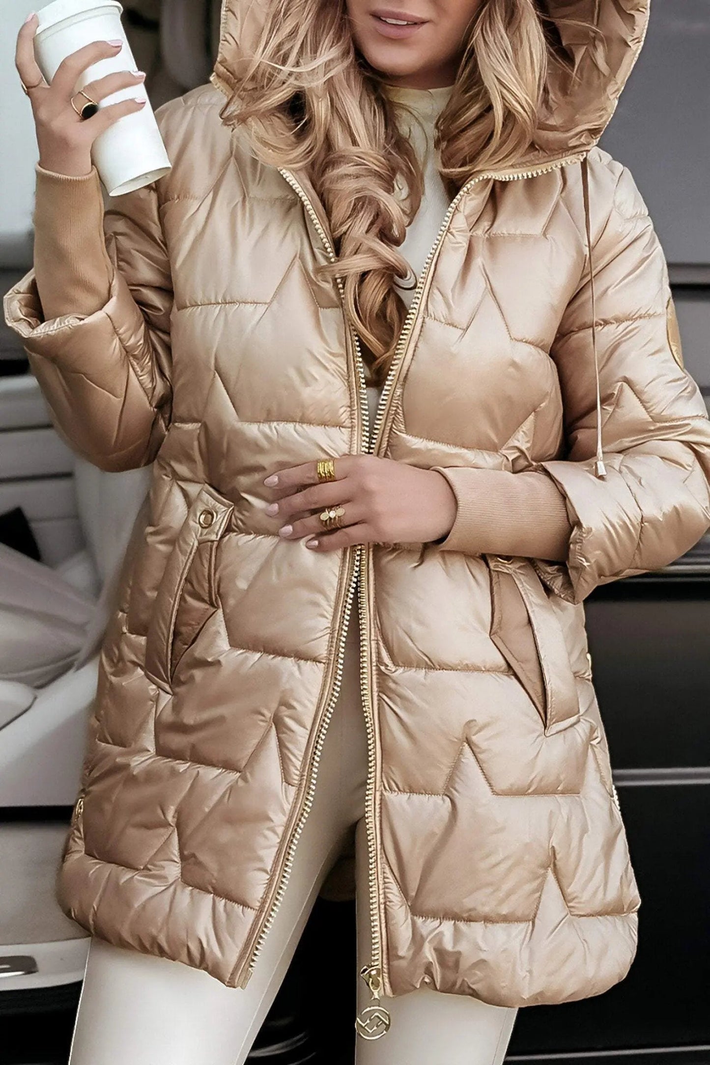 Emma | Pufferjacke mit Kapuze