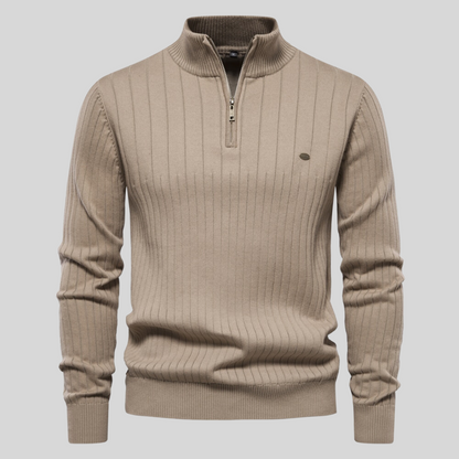Steven | Strickpullover mit Reißverschluss
