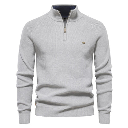 Steven | Strickpullover mit Reißverschluss