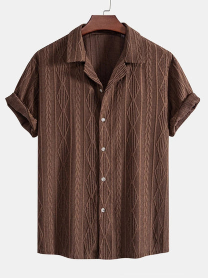 Stylisches Herren Sommer-Set | Zweiteiler aus Frottee-Stoff