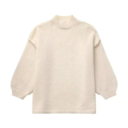Jana | Gemütlicher Übergroßer Herbstpullover