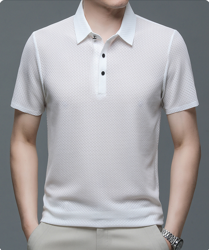 Morten | Herren-Poloshirt aus Mesh